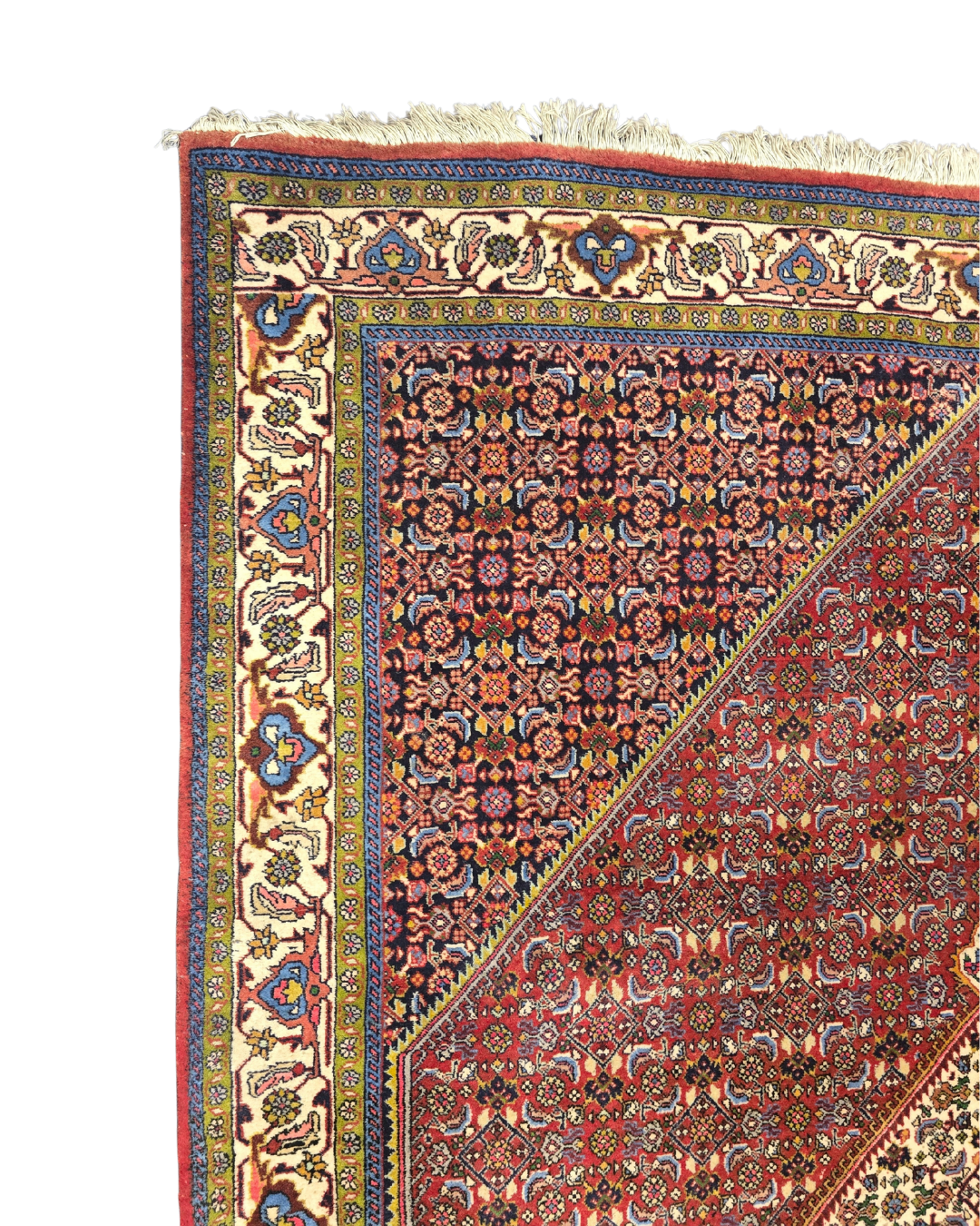 perzisch tapijt bidjar 300x205 wollen vloerkleed handgeknoopt Iran