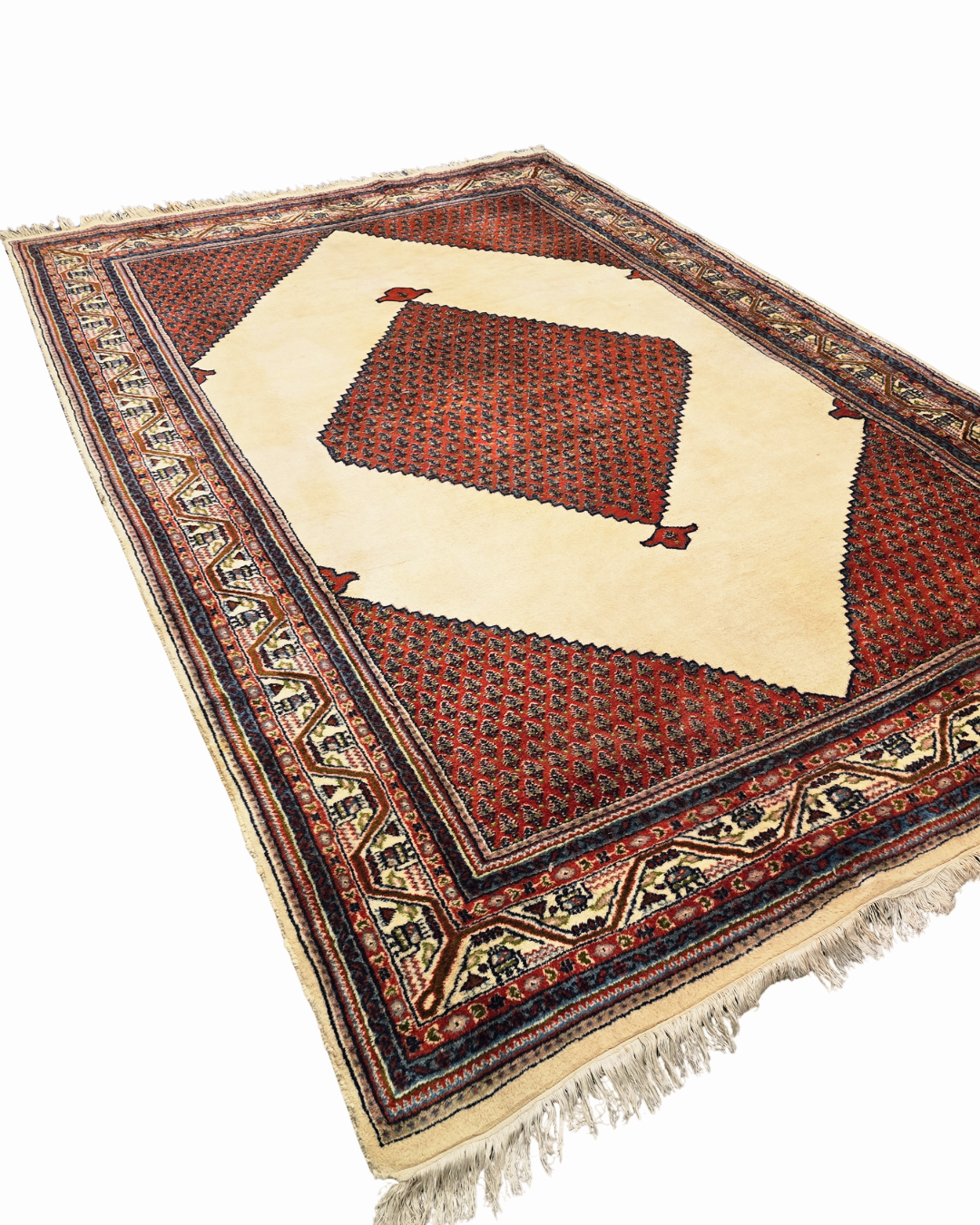 Perzisch tapijt Mir 300x200 wollen vloerkleed handgeknoopt