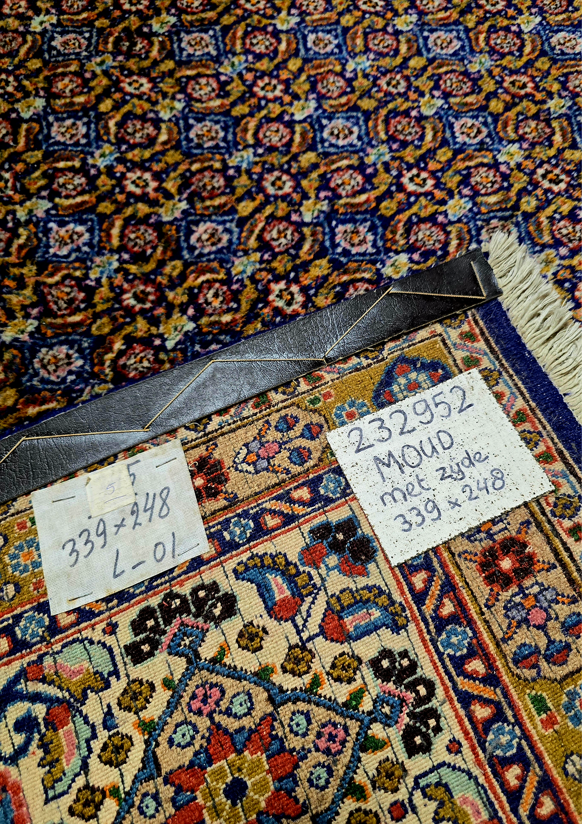 Groot Perzisch tapijt Moud 340x250 wollen vloerkleed iran