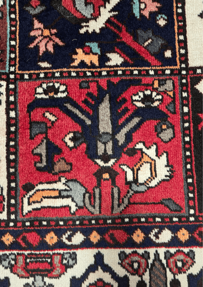 Perzisch tapijt baktihari 300x210 wollen vloerkleed iran
