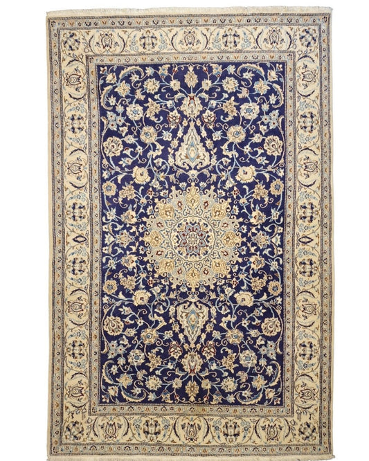 Perzisch tapijt Nain 300x200 wollen vloerkleed handgeknoopt Iran