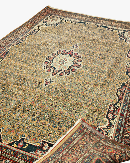 Perzisch tapijt Bidjar 340x230 wollen vloerkleed iran