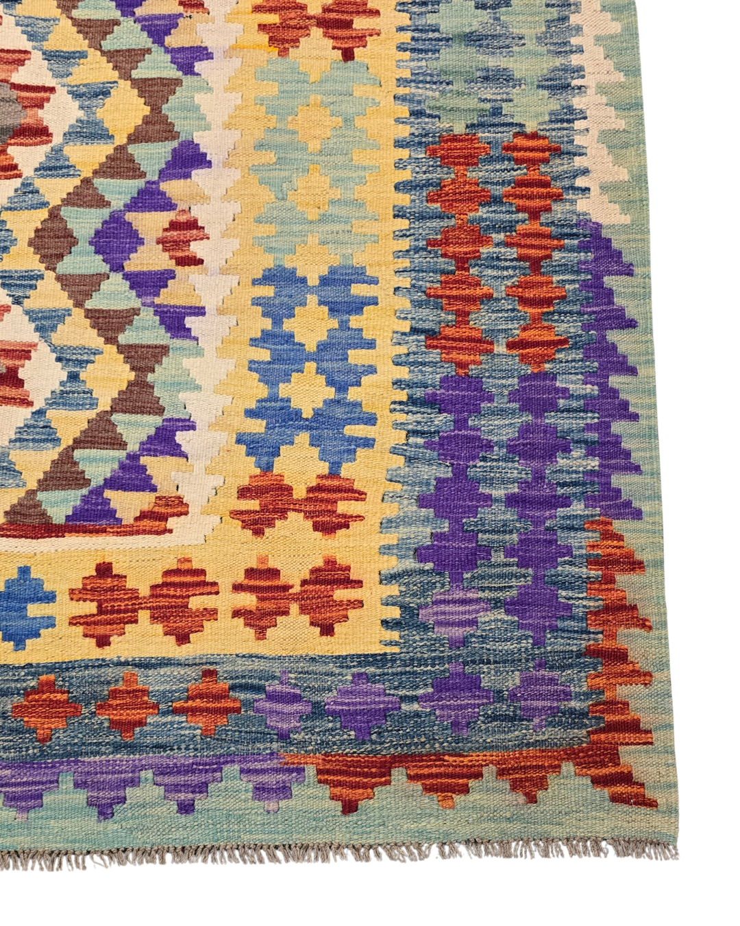 Kelim tapijt Afghan perzisch 299x212 wollen vloerkleed