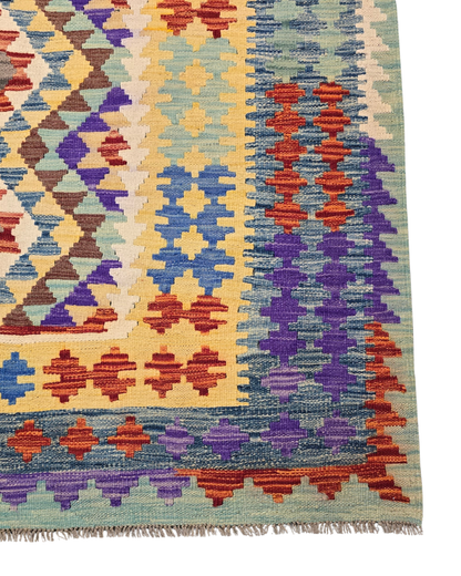 Kelim tapijt Afghan perzisch 299x212 wollen vloerkleed