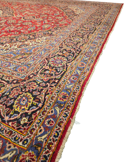 XL Groot Perzisch tapijt Kashan 400x300 Wollen vloerkleed iran