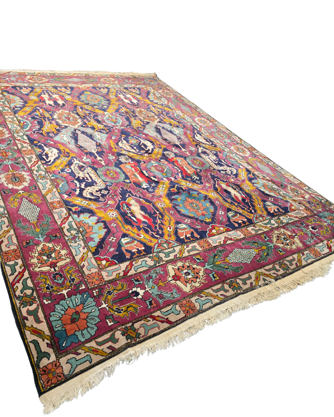 Groot Perzisch tapijt Vishapagorg Armenië wollen vloerkleed Handgeknoopt