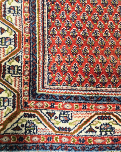 Perzisch tapijt Mir 300x200 wollen vloerkleed handgeknoopt