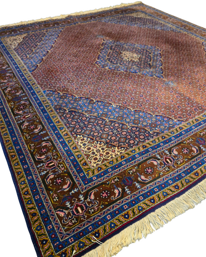 Perzisch tapijt Bidjar 255x250 wollen vloerkleed Iran Handgeknoopt