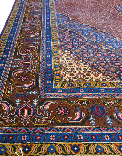 Perzisch tapijt Bidjar 255x250 wollen vloerkleed Iran Handgeknoopt