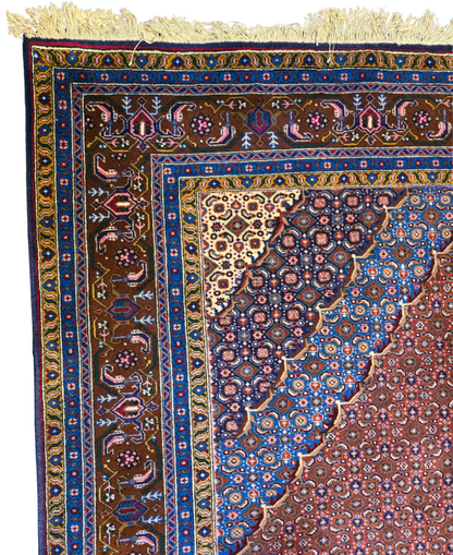 Perzisch tapijt Bidjar 255x250 wollen vloerkleed Iran Handgeknoopt