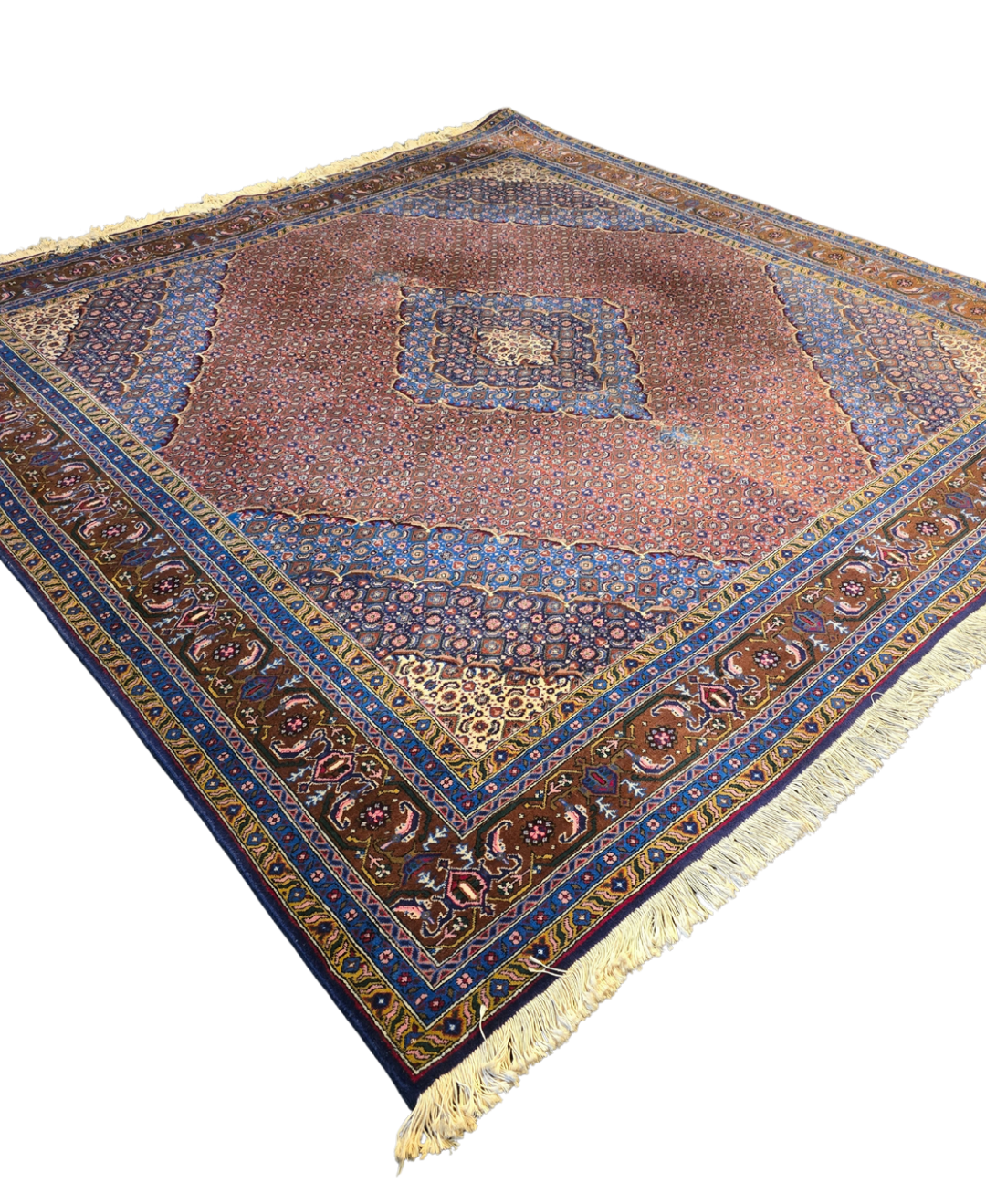 Perzisch tapijt Bidjar 255x250 wollen vloerkleed Iran Handgeknoopt