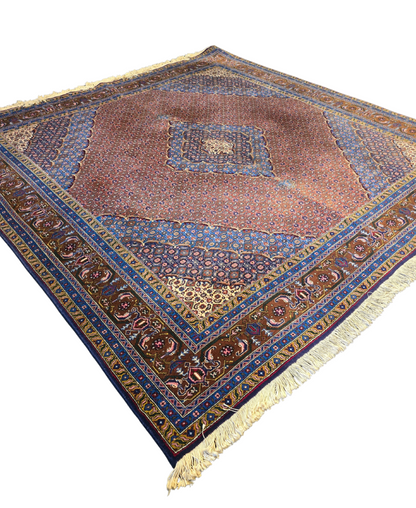 Perzisch tapijt Bidjar 255x250 wollen vloerkleed Iran Handgeknoopt