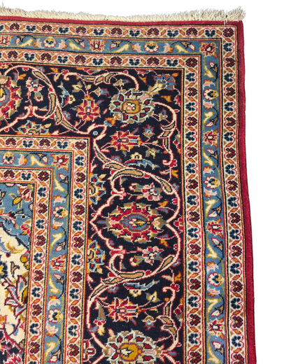 Groot Perzisch tapijt Kashan 400x300 wollen vloerkleed iran handgeknoopt