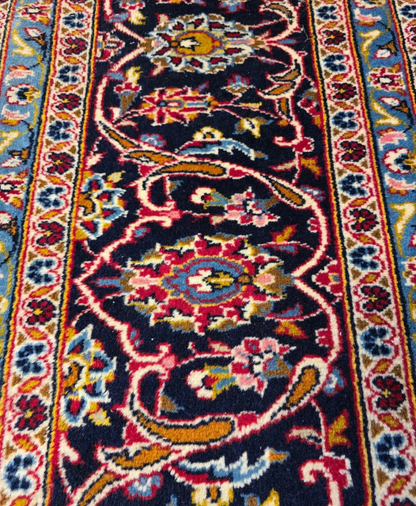 Groot Perzisch tapijt Kashan 400x300 wollen vloerkleed iran handgeknoopt