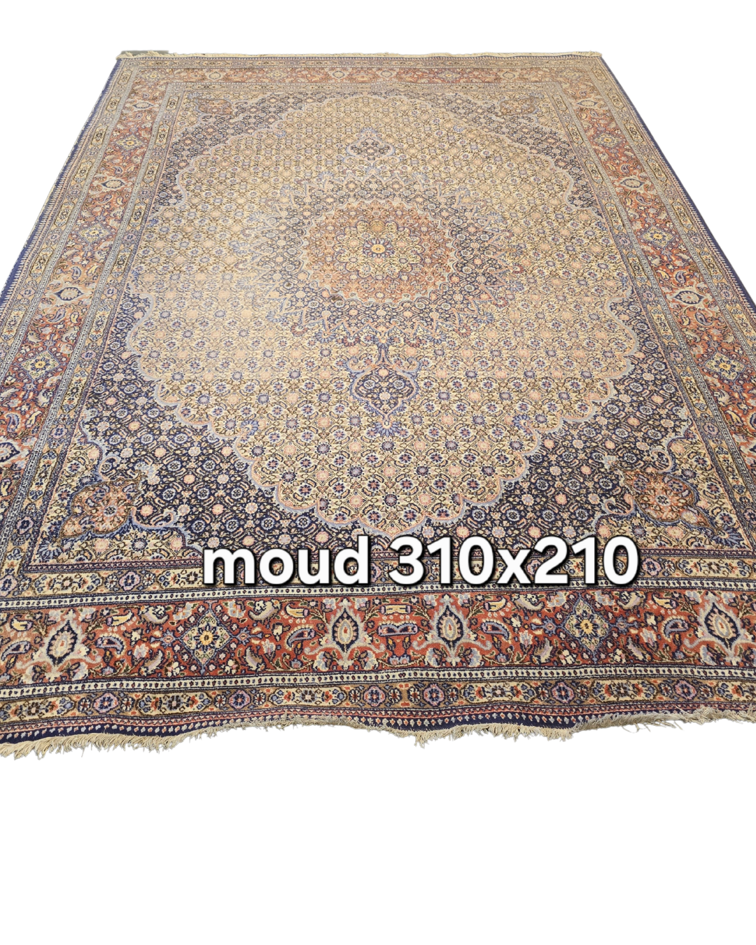 Perzisch tapijt Moud 310x210 wollen vloerkleed handgeknoopt Iran