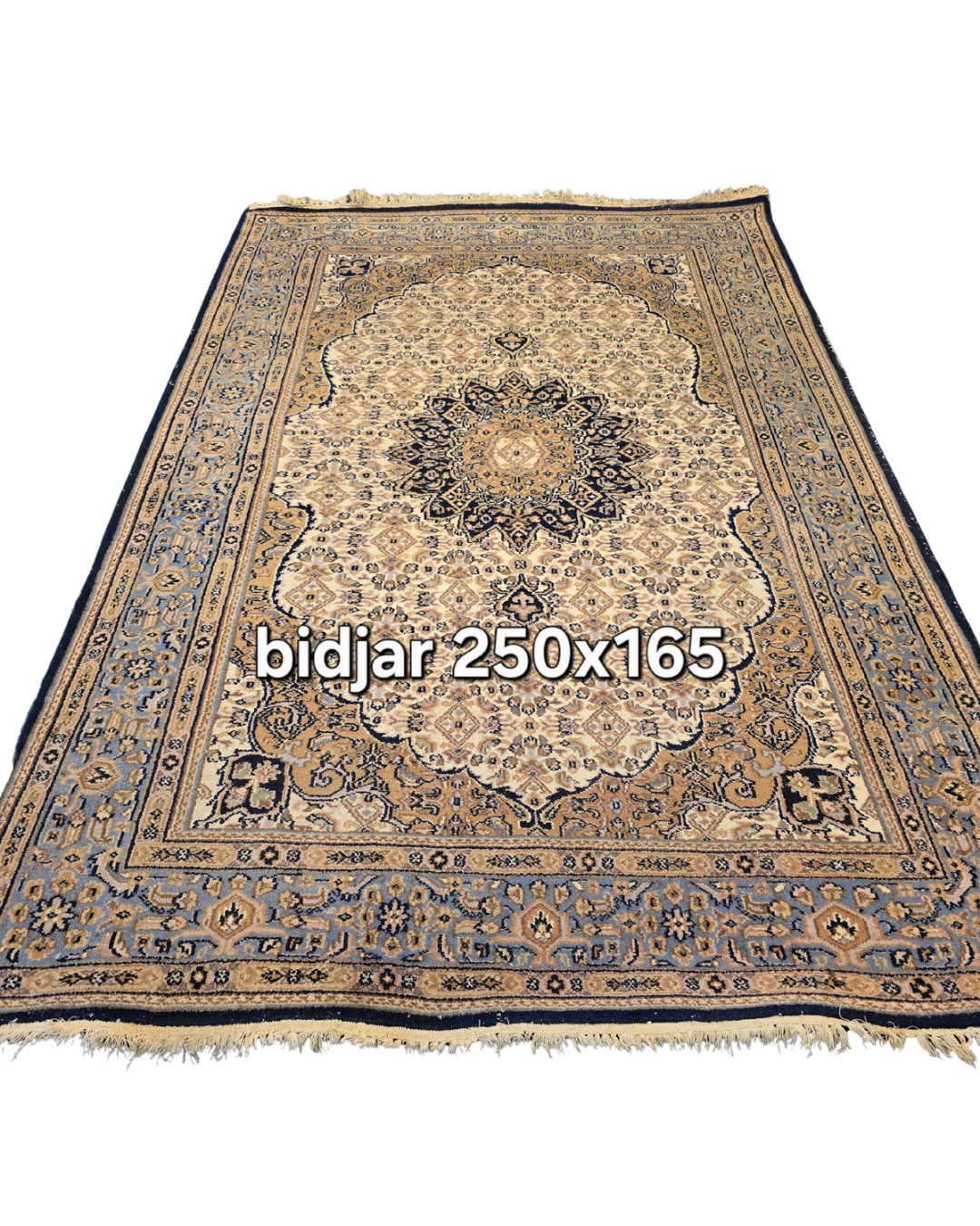 Perzisch tapijt Bidjar 250x165 wollen vloerkleed handgeknoopt