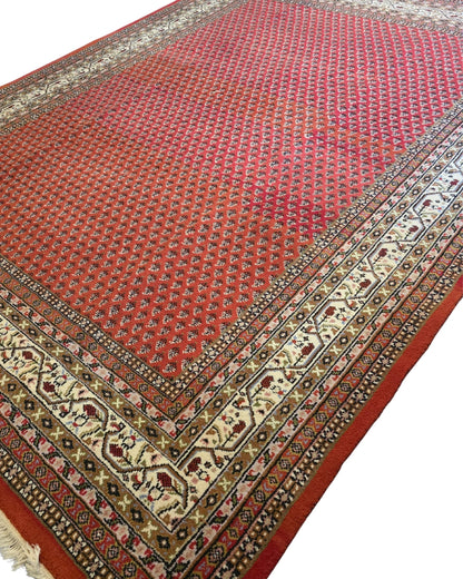 groot perzisch tapijt Sarough 350x250 wollen vloerkleed hndgeknoopt
