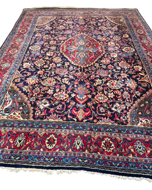 Groot Perzisch Tapijt  Kashan 360x250 wollen vloerkleed Iran