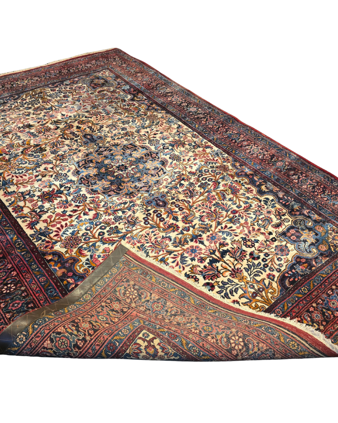 groot Perzisch tapijt mashad 320x220 wollen vloerkleed handgeknoopt Iran