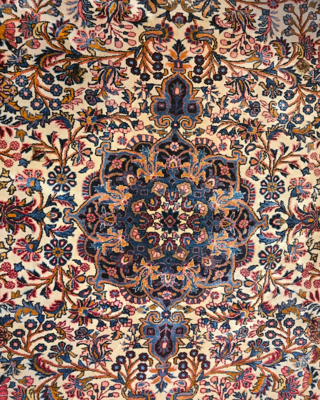 groot Perzisch tapijt mashad 320x220 wollen vloerkleed handgeknoopt Iran