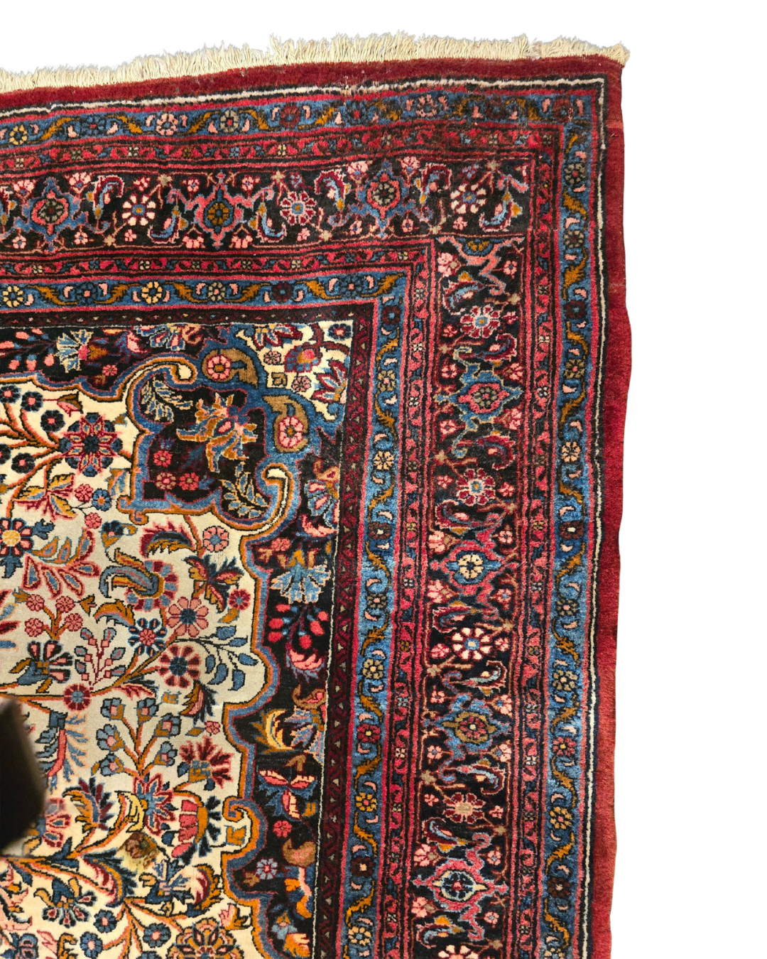 groot Perzisch tapijt mashad 320x220 wollen vloerkleed handgeknoopt Iran