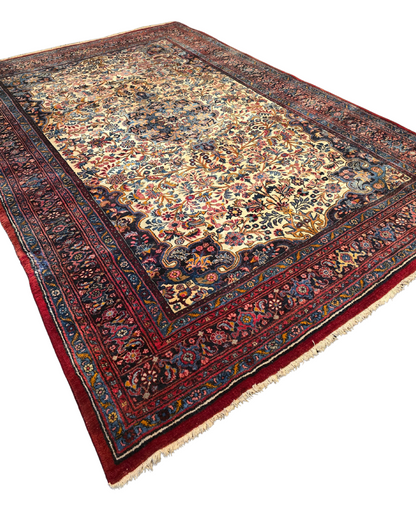 groot Perzisch tapijt mashad 320x220 wollen vloerkleed handgeknoopt Iran