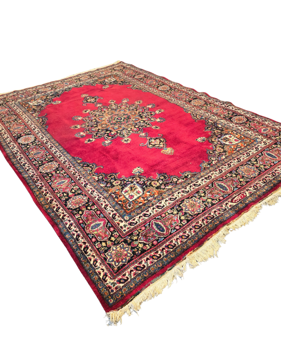 Perzisch tapijt Mashad 310x210 wollen vloerkleed handgeknoopt iran