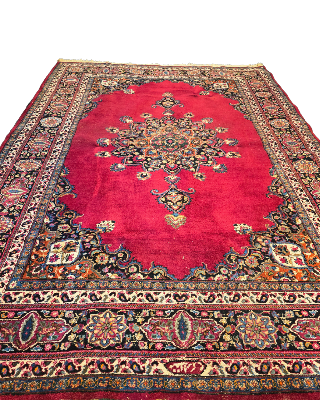 Perzisch tapijt Mashad 310x210 wollen vloerkleed handgeknoopt iran