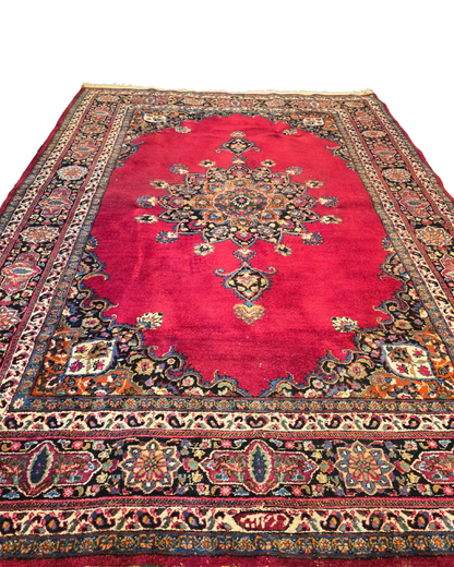 Perzisch tapijt Mashad 310x210 wollen vloerkleed handgeknoopt iran