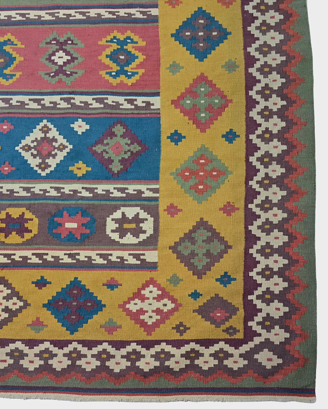 Kelim Afganistan 300x250 wollen vloerkleed handgemaakt