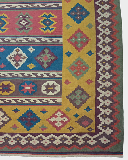 Kelim Afganistan 300x250 wollen vloerkleed handgemaakt