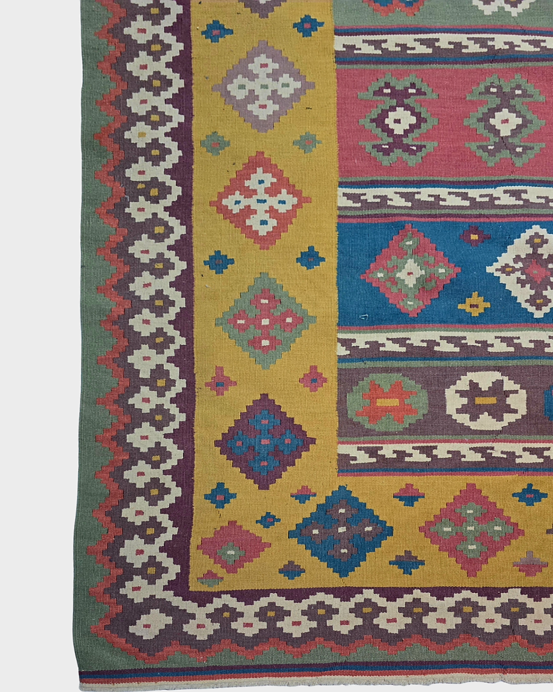 Kelim Afganistan 300x250 wollen vloerkleed handgemaakt