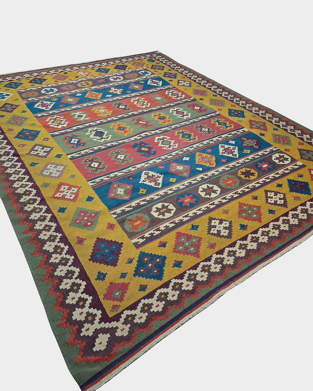 Kelim Afganistan 300x250 wollen vloerkleed handgemaakt