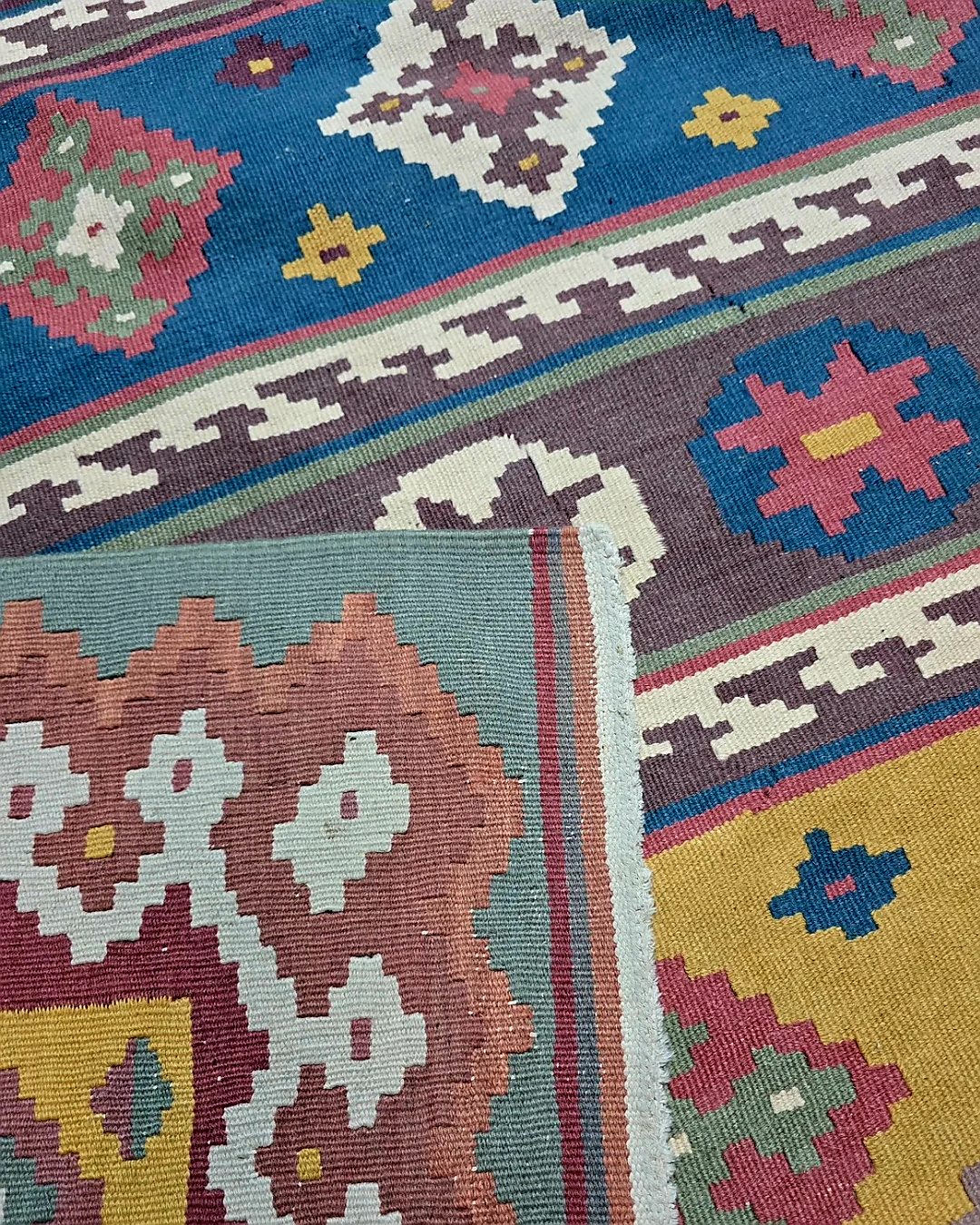 Kelim Afganistan 300x250 wollen vloerkleed handgemaakt