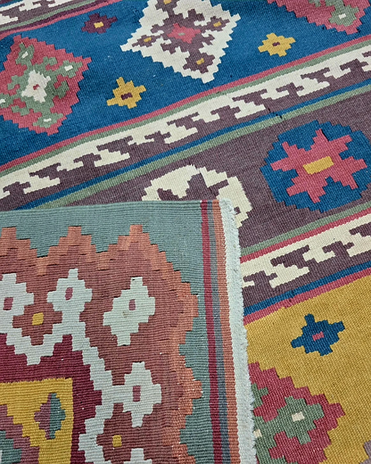 Kelim Afganistan 300x250 wollen vloerkleed handgemaakt