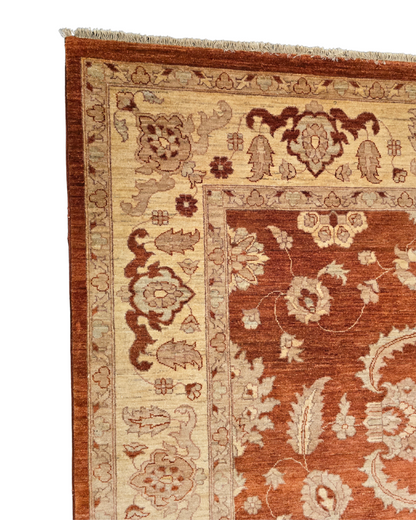 Groot Perzisch tapijt Ziegler farahan 340x250 wollen vloerkleed