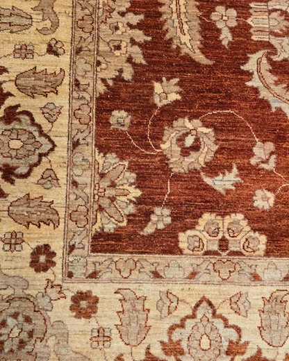 Groot Perzisch tapijt Ziegler farahan 340x250 wollen vloerkleed