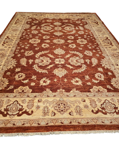 Groot Perzisch tapijt Ziegler farahan 340x250 wollen vloerkleed