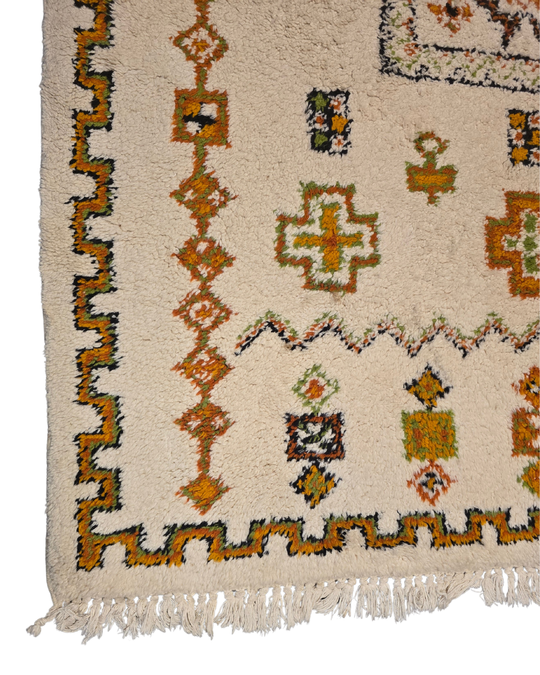 Berber tapijt 240x170 wollen vloerkleed handgeknoopt Marokko