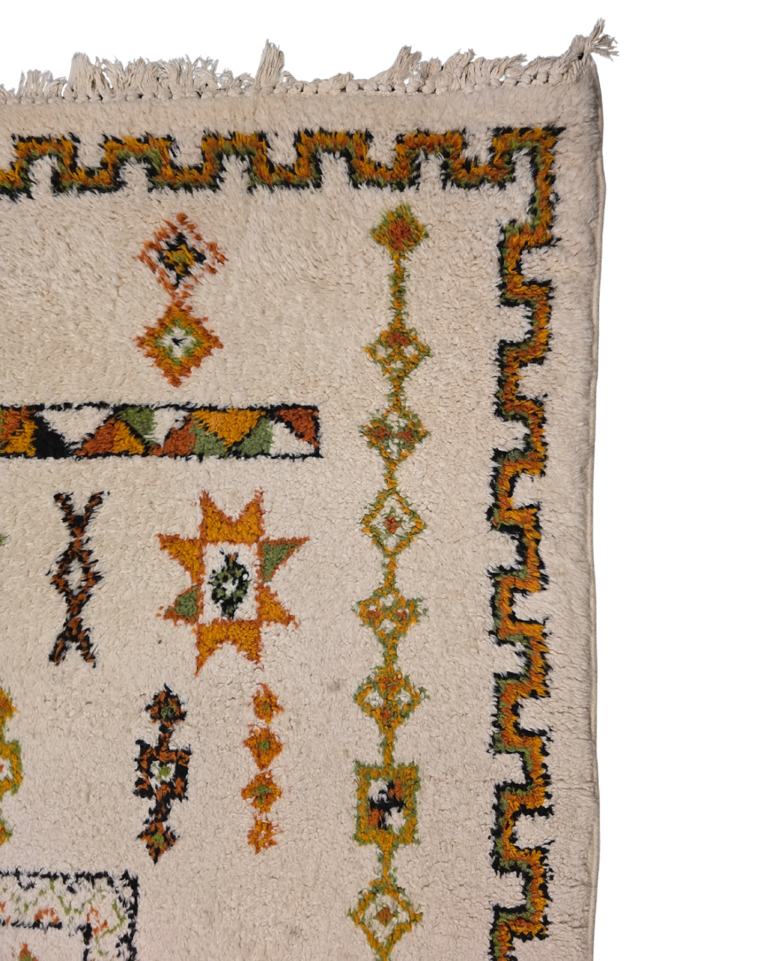 Berber tapijt 240x170 wollen vloerkleed handgeknoopt Marokko