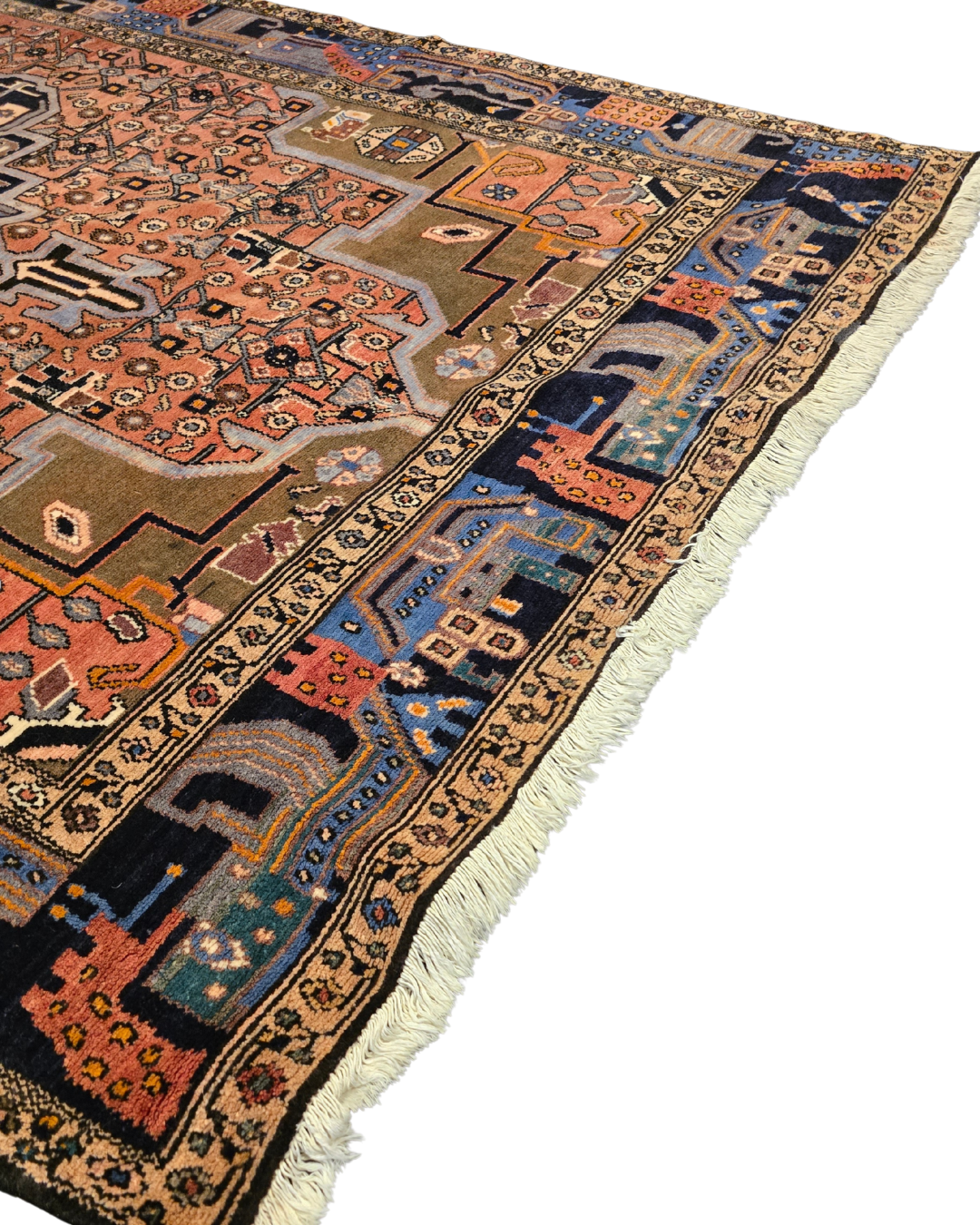 Perzisch tapijt Hamadan 278x165 wollen vloerkleed handgeknoopt Iran