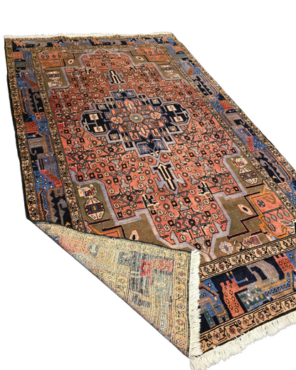 Perzisch tapijt Hamadan 278x165 wollen vloerkleed handgeknoopt Iran