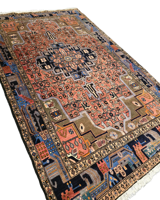 Perzisch tapijt Hamadan 278x165 wollen vloerkleed handgeknoopt Iran