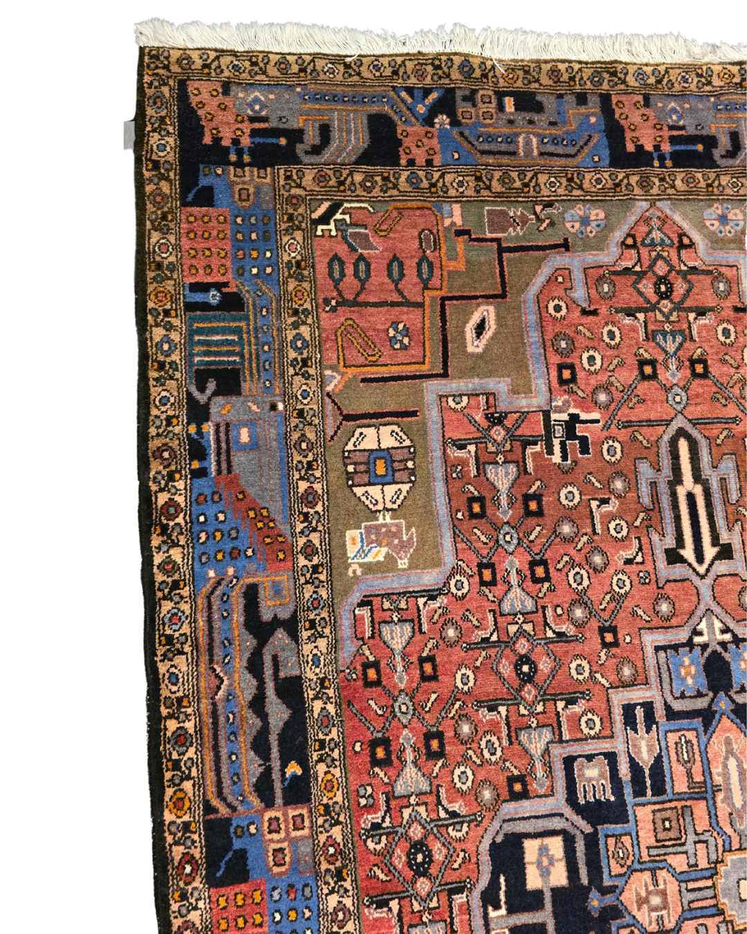 Perzisch tapijt Hamadan 278x165 wollen vloerkleed handgeknoopt Iran