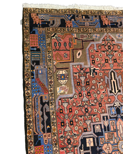 Perzisch tapijt Hamadan 278x165 wollen vloerkleed handgeknoopt Iran