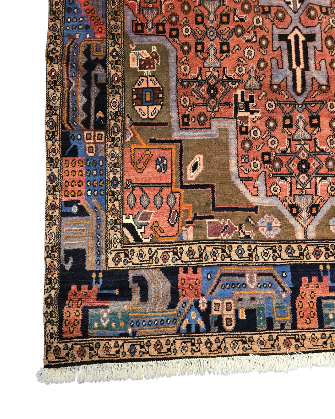 Perzisch tapijt Hamadan 278x165 wollen vloerkleed handgeknoopt Iran