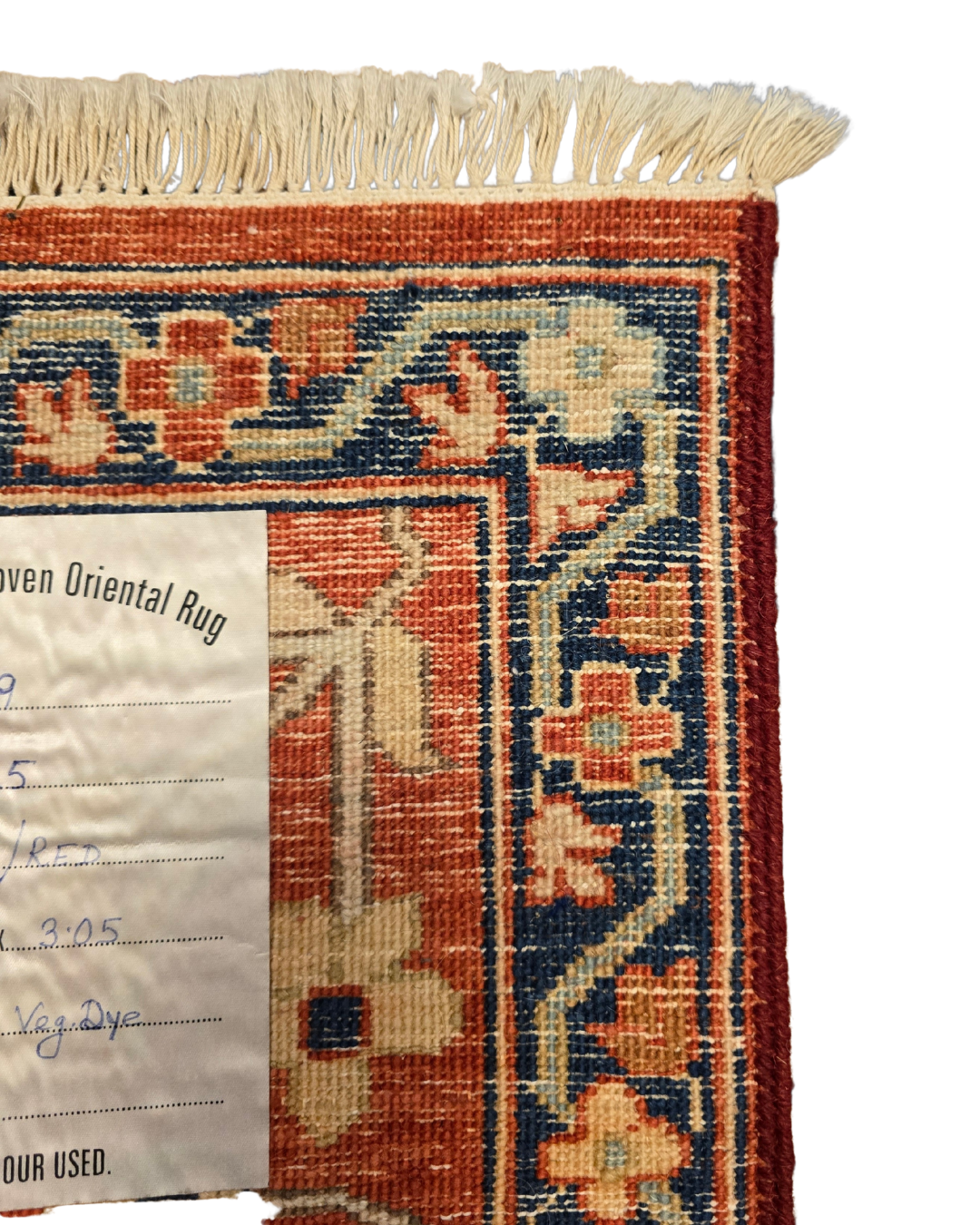 Groot Perzisch tapijt Kazak 241x305 wollen vloerkleed handgeknoopt