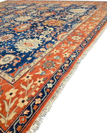 Groot Perzisch tapijt Kazak 241x305 wollen vloerkleed handgeknoopt