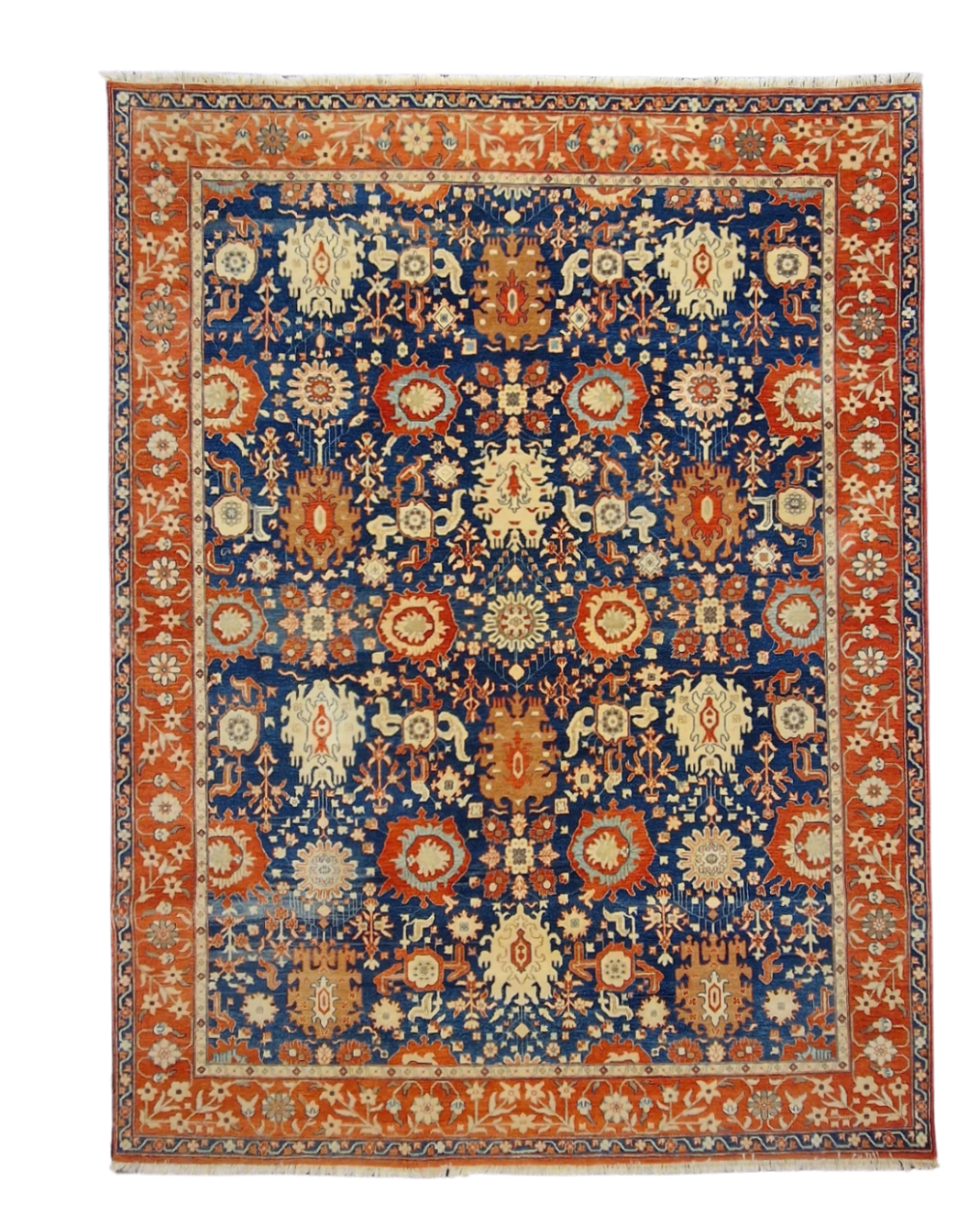 Groot Perzisch tapijt Kazak 241x305 wollen vloerkleed handgeknoopt