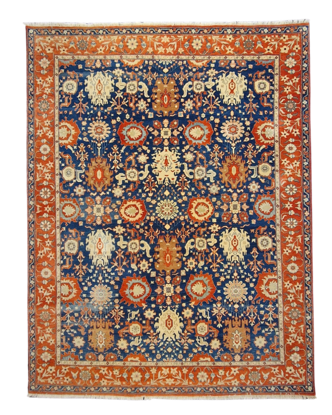 Groot Perzisch tapijt Kazak 241x305 wollen vloerkleed handgeknoopt